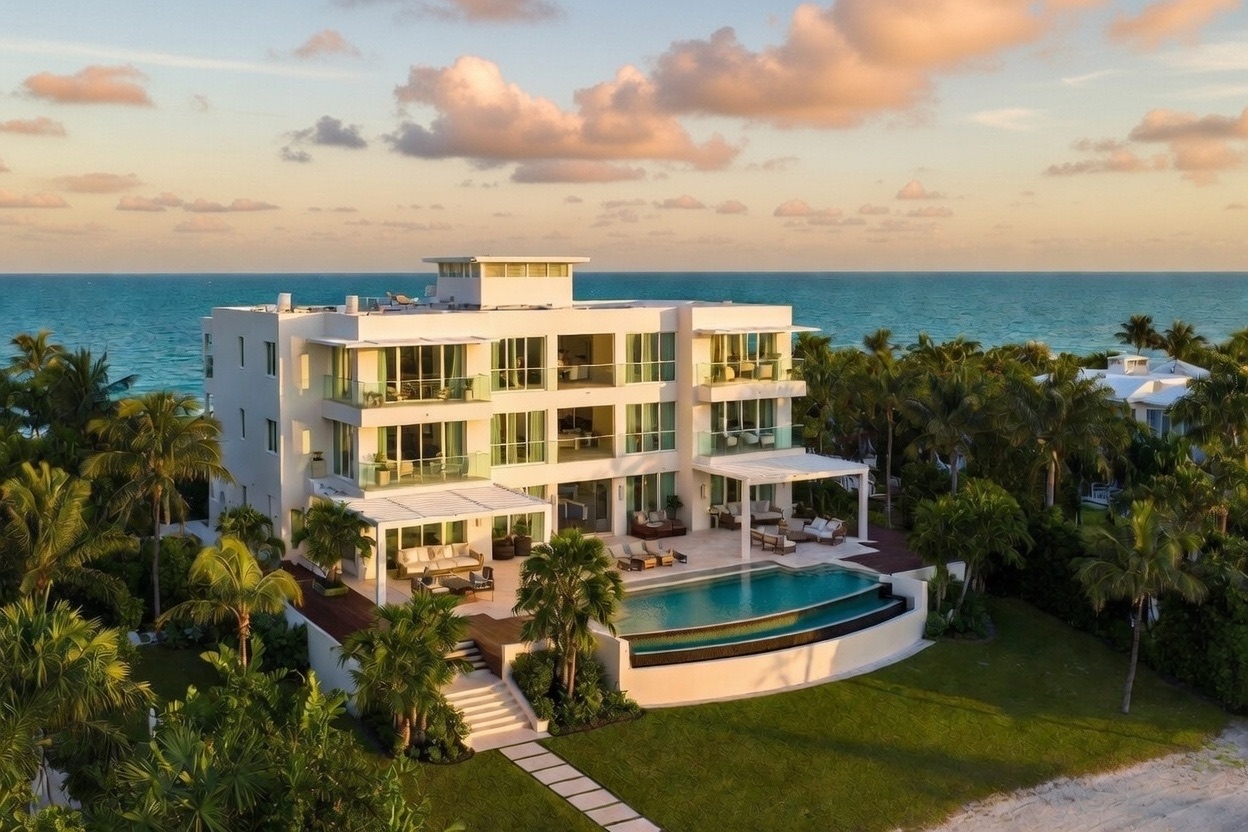 Miami waterfront estate